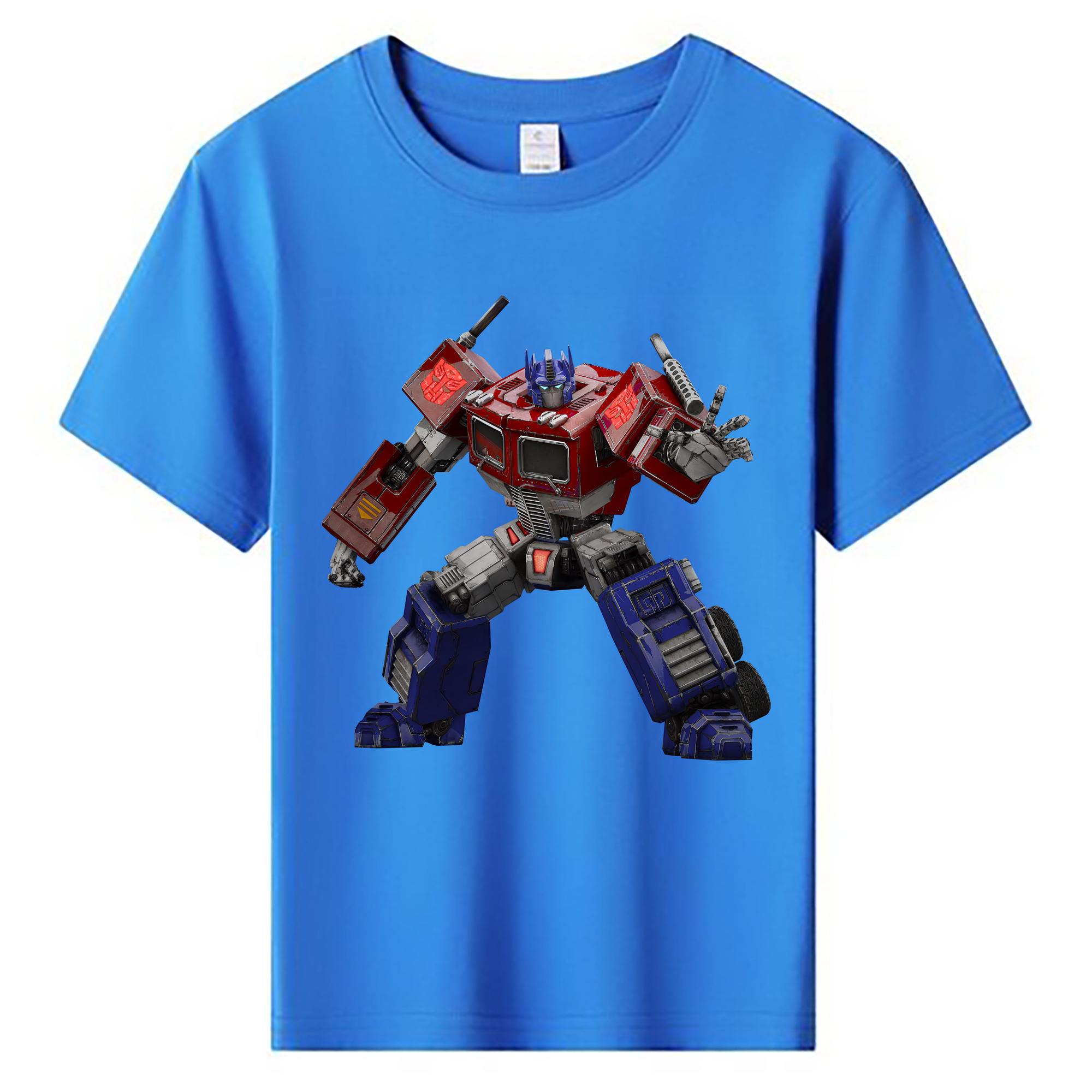 （画像用） Transformers トランスフォーマー 綿100％キッズTシャツ（フロントプリント）